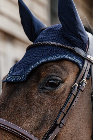 Kentucky Horsewear Fly Veil Wellington Glitter Stone Soundless Kentucky Horsewear Fly Veil Wellington Glitter Stone Soundless