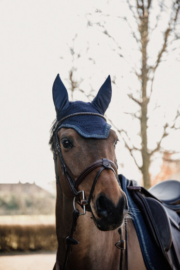 Kentucky Horsewear Fly Veil Wellington Glitter Stone Soundless Kentucky Horsewear Fly Veil Wellington Glitter Stone Soundless
