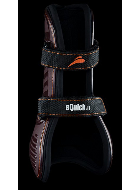 eQuick eShock Front Tendon Boots Velcro