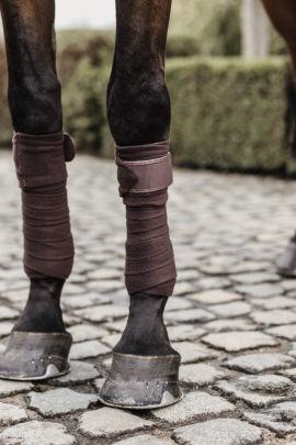 Kentucky Horsewear Polar Fleece Bandages Brown Kentucky Horsewear Polar Fleece Bandages Brown