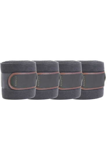 Kentucky Horsewear Polar Fleece Bandages Grey Kentucky Horsewear Polar Fleece Bandages Grey