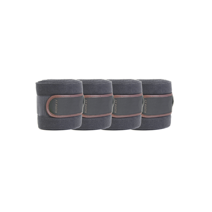 Kentucky Horsewear Polar Fleece Bandages Grey Kentucky Horsewear Polar Fleece Bandages Grey