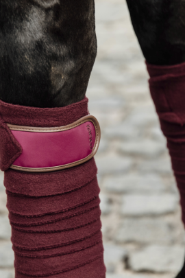 Kentucky Horsewear Polar Fleece Bandages Bordeaux Kentucky Horsewear Polar Fleece Bandages Bordeaux