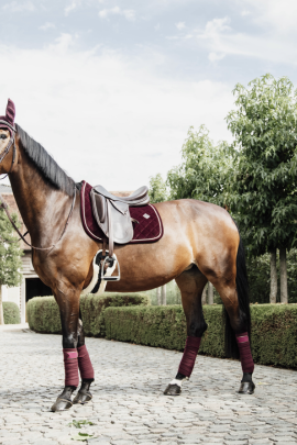 Kentucky Horsewear Polar Fleece Bandages Bordeaux Kentucky Horsewear Polar Fleece Bandages Bordeaux