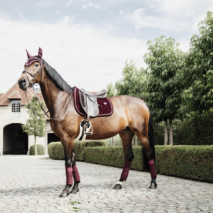 Kentucky Horsewear Polar Fleece Bandages Bordeaux Kentucky Horsewear Polar Fleece Bandages Bordeaux