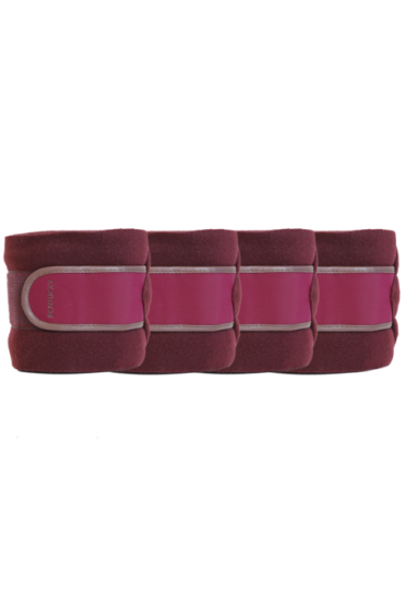 Kentucky Horsewear Polar Fleece Bandages Bordeaux Kentucky Horsewear Polar Fleece Bandages Bordeaux