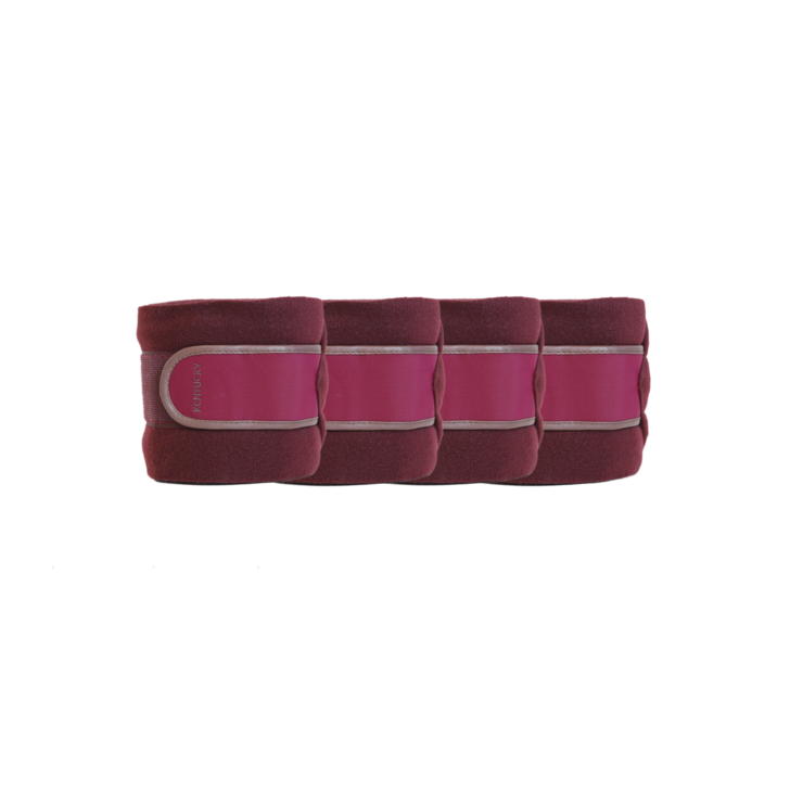 Kentucky Horsewear Polar Fleece Bandages Bordeaux Kentucky Horsewear Polar Fleece Bandages Bordeaux