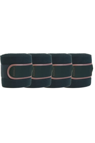 Kentucky Horsewear Polar Fleece Bandages Pine Green Kentucky Horsewear Polar Fleece Bandages Pine Green