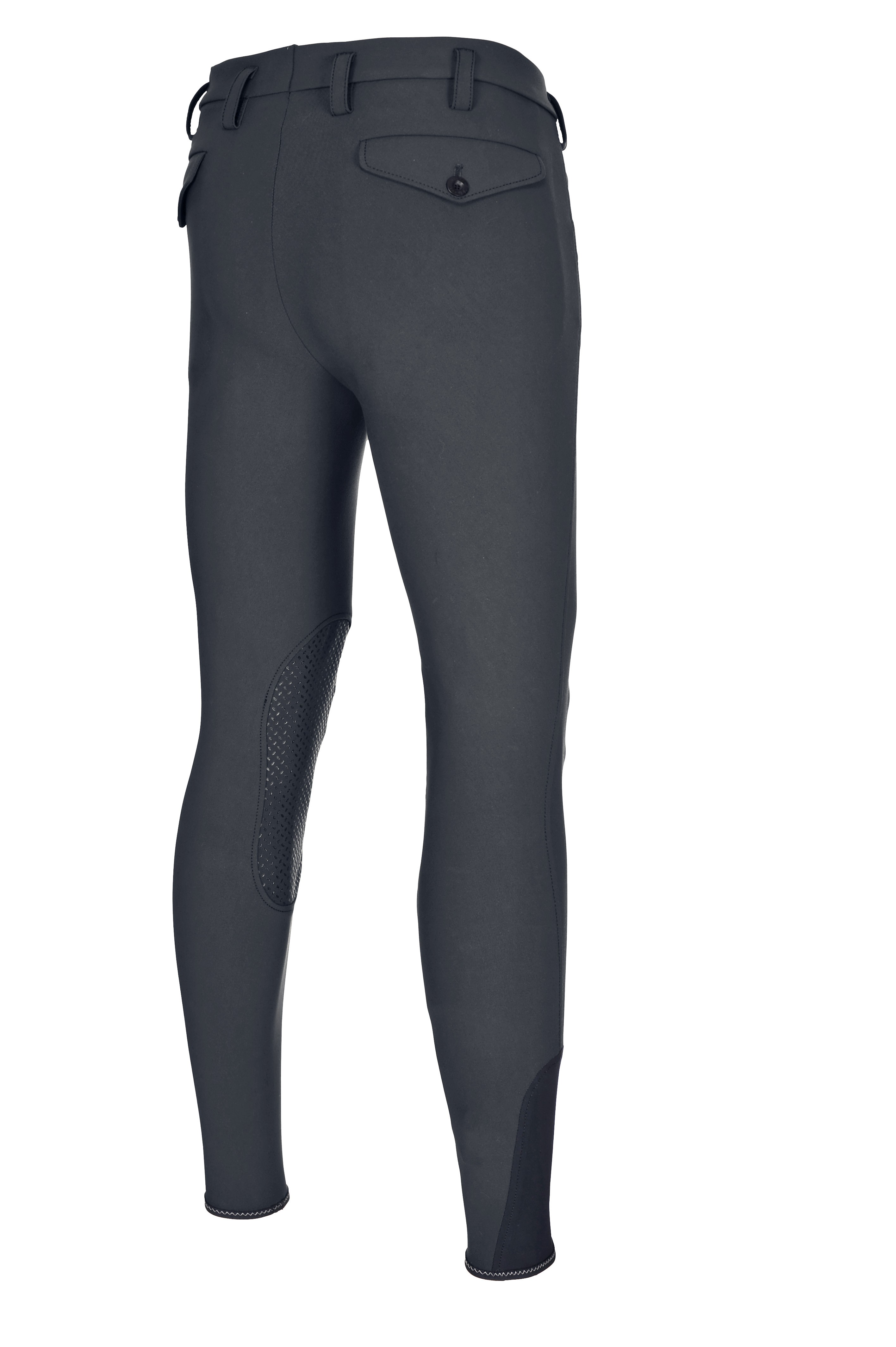 Pikeur Men's Riding Breeches Rodrigo II Knee Grip Grey Pikeur Men's Riding Breeches Rodrigo II Knee Grip Grey