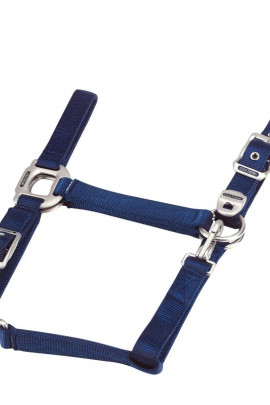 Equithéme Nylon Halster Marine Blauw