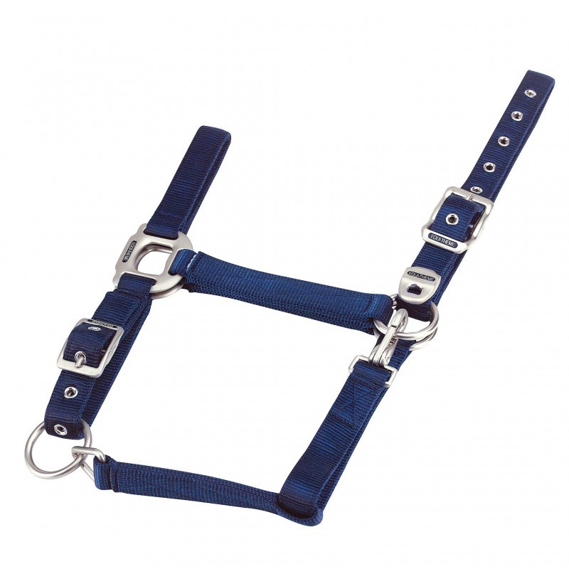 Equithéme Nylon Halster Marine Blauw Equithéme Nylon Halster Marine Blauw
