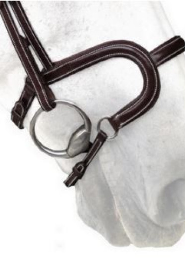 Silver Crown Noseband Flash H Classique A Nut
