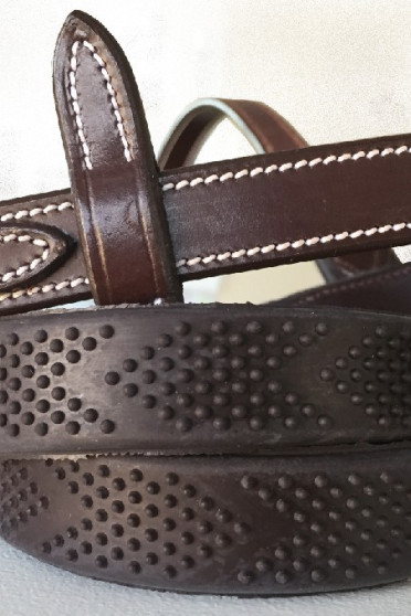 Silver Crown Reins V-Grip A Nut