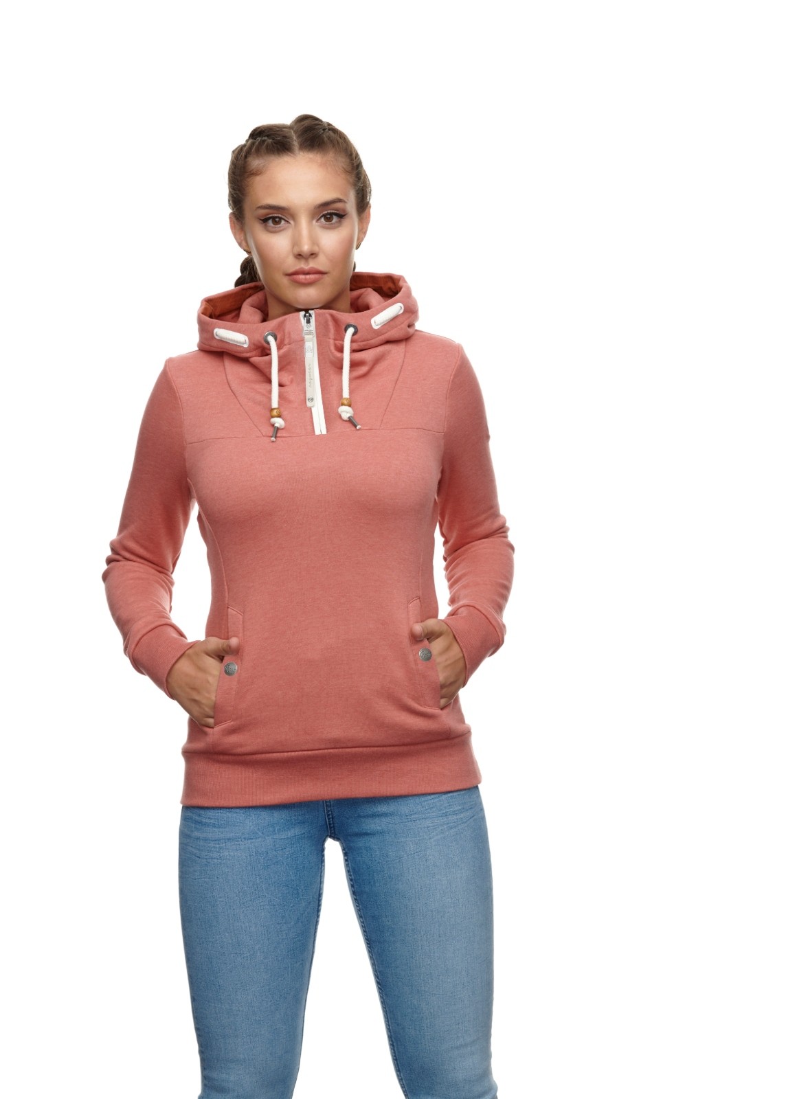 Ragwear Women's Sweater Devali Cinnamon Ragwear Women's Sweater Devali Cinnamon
