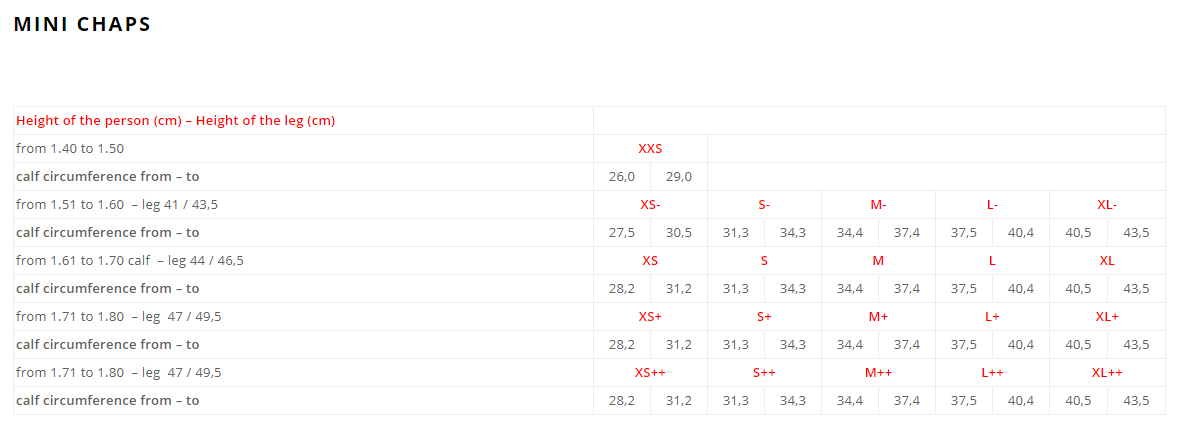 Ego 7 Mini Chaps Lyra Met Elastiek Zwart Ego 7 Mini Chaps Lyra Met Elastiek Zwart