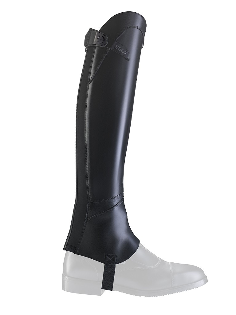 Ego 7 Mini Chaps Lyra With Elastic Black Ego 7 Mini Chaps Lyra With Elastic Black