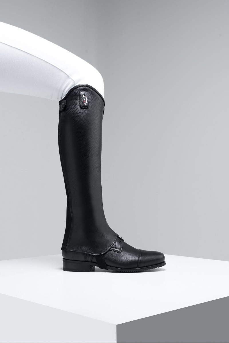 Secchiari Classic Mini Chaps Volonato - Donkerbruin | Soepel Leer Secchiari Classic Mini Chaps Volonato - Donkerbruin | Soepel Leer