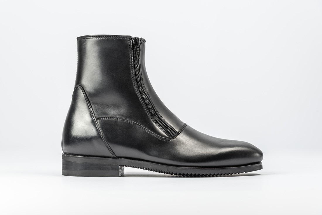 Ridershouse | Secchiari Ankle Boots Dubbele Rits Volonato – Donkerbruin Ridershouse | Secchiari Ankle Boots Dubbele Rits Volonato – Donkerbruin