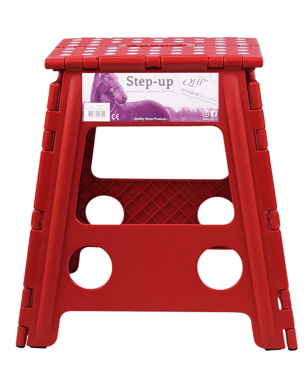 QHP Step Up Krukje Rood QHP Step Up Krukje Rood
