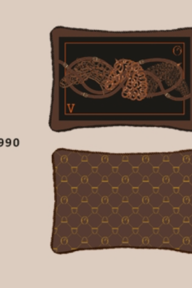 Vestrum Funes Pillow Brown Black Vestrum Funes Pillow Brown Black