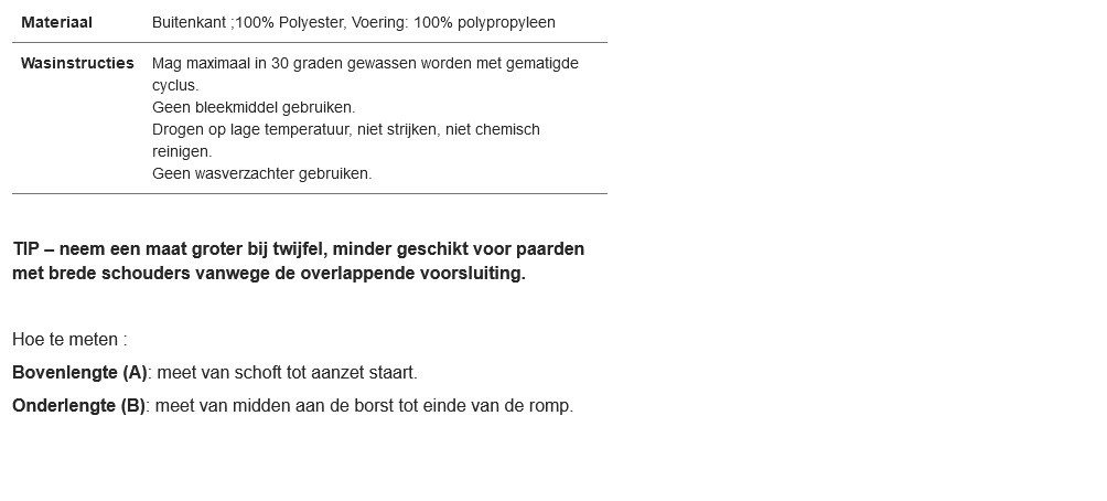 Ridershouse Back on Track de gouden Maasdeken LEON, de perfect therapie deken Ridershouse Back on Track de gouden Maasdeken LEON, de perfect therapie deken