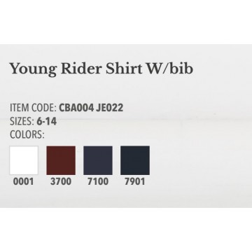 Cavalleria Toscana Young Riders Shirt W/Bib