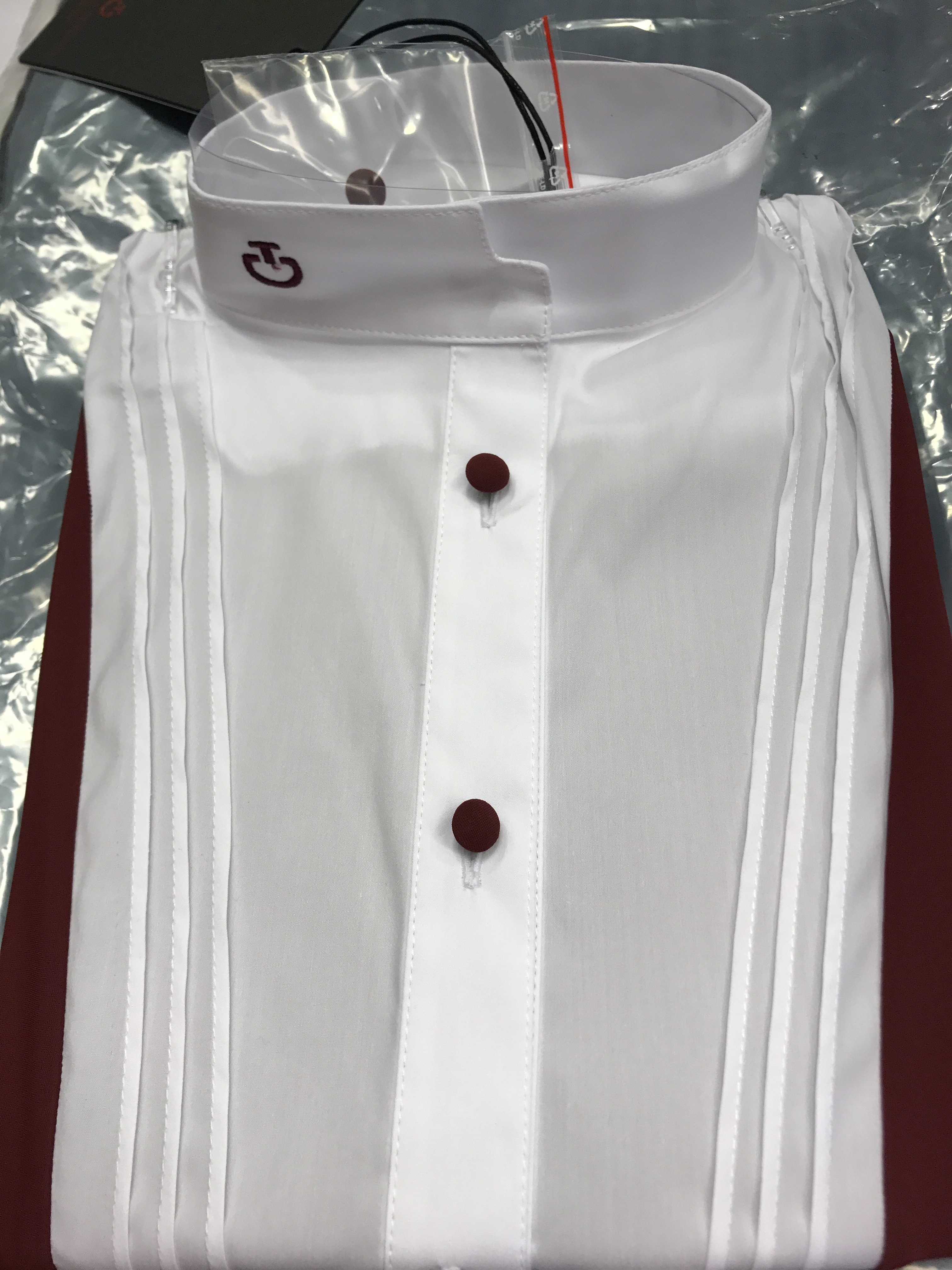 Cavalleria Toscana Meisjes Wedstrijdshirt W/Bib Cavalleria Toscana Meisjes Wedstrijdshirt W/Bib