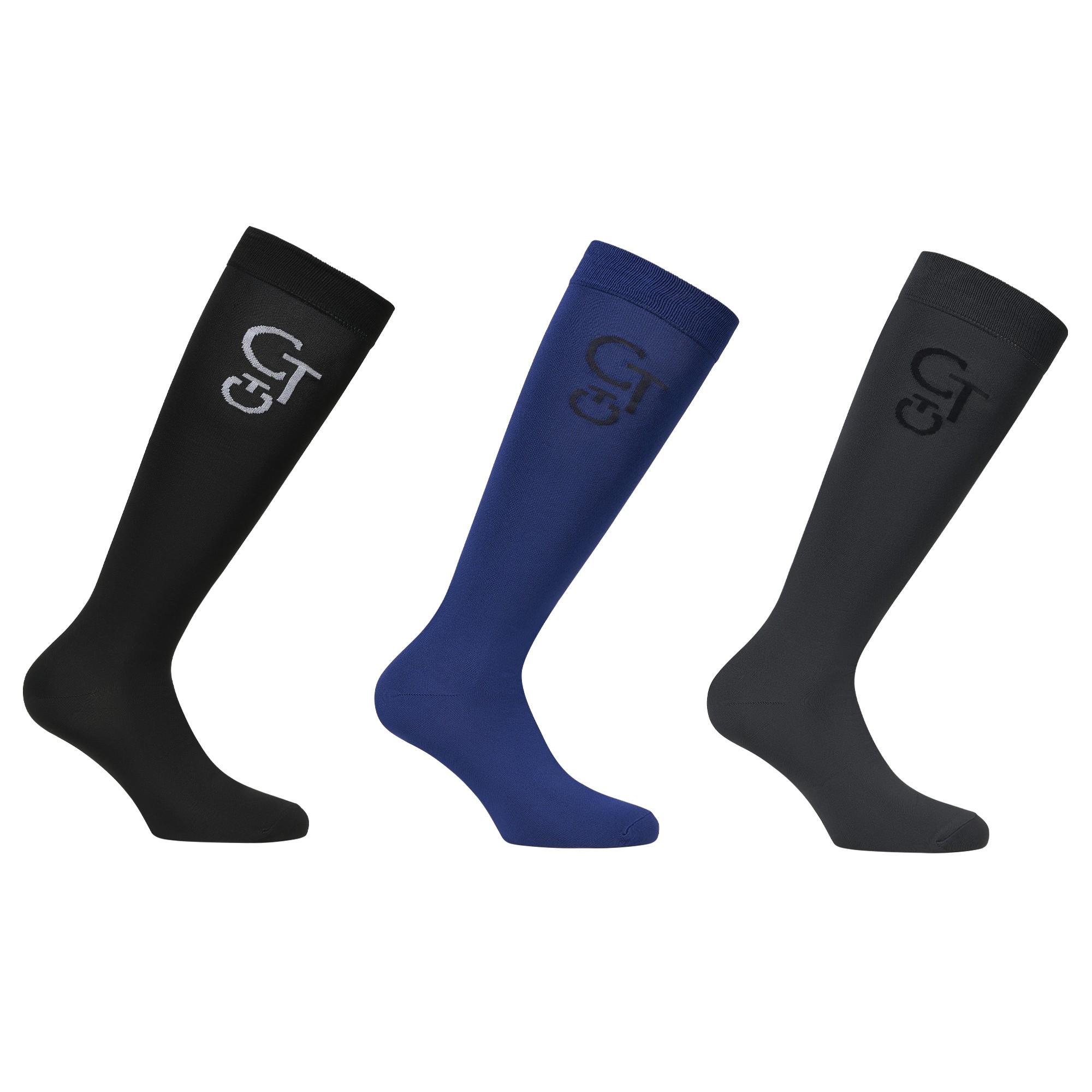 Set of 3 Cavalleria Toscana Letters And Logo Sock 7289 Set of 3 Cavalleria Toscana Letters And Logo Sock 7289