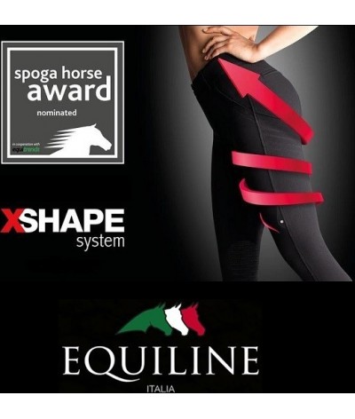 Equiline Woman Breeches X-Shape Knee Grip