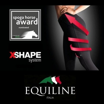 Equiline Dames Rijbroek X-Shape Knee Grip
