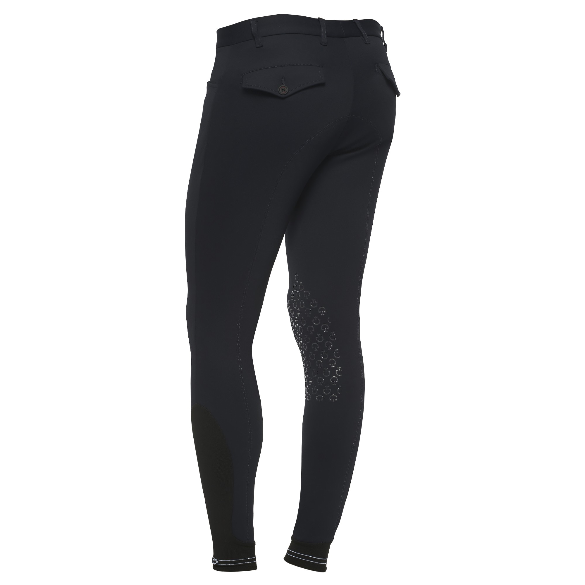 Men's New Grip System Breeches W/Perforated Logo Tape Navy (Pique Fabric) Men's New Grip System Breeches W/Perforated Logo Tape Navy (Pique Fabric)