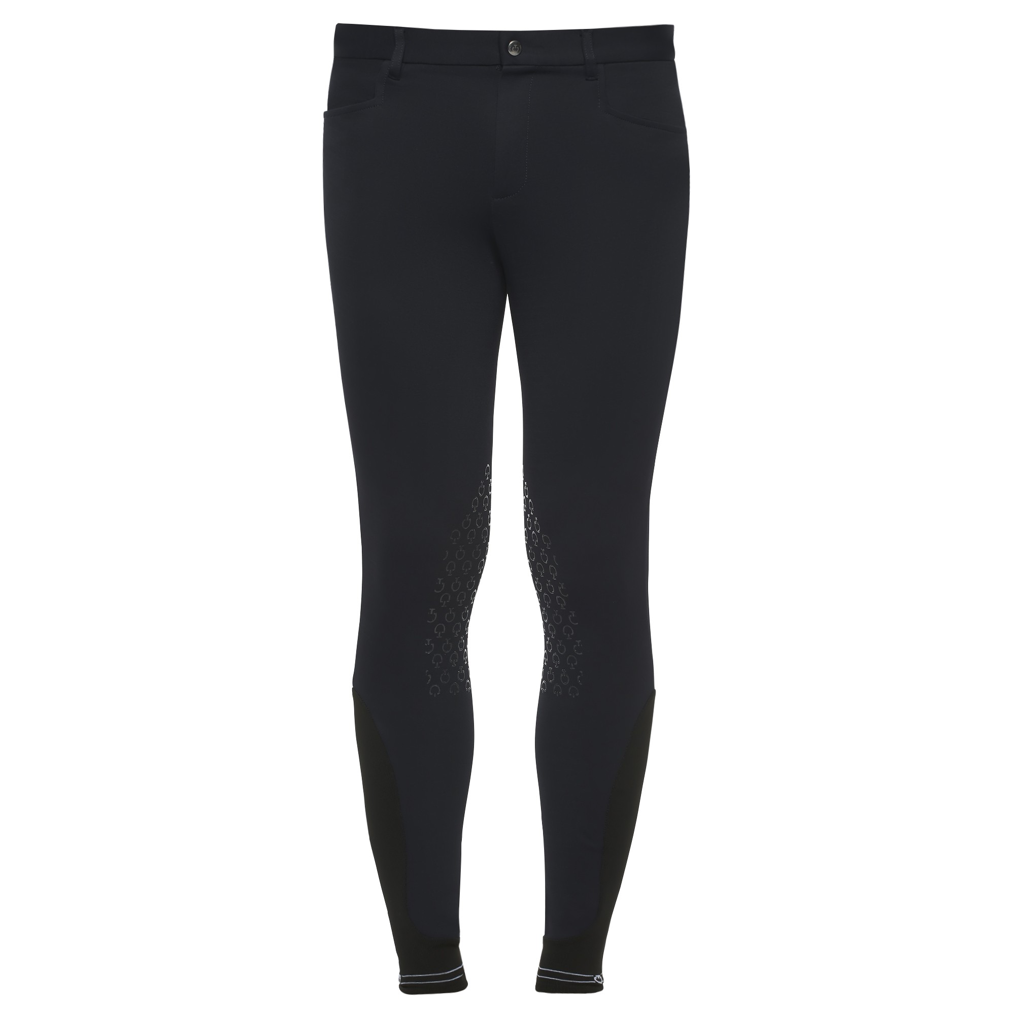 Men's New Grip System Breeches W/Perforated Logo Tape Navy (Pique Fabric) Men's New Grip System Breeches W/Perforated Logo Tape Navy (Pique Fabric)