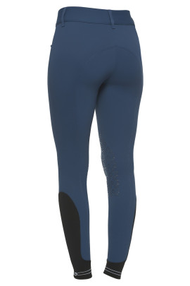 American Logo Tape Breeches Knee Grip (Piqué) Blue Cavalleria Toscana American Logo Tape Breeches Knee Grip (Piqué) Blue Cavalleria Toscana