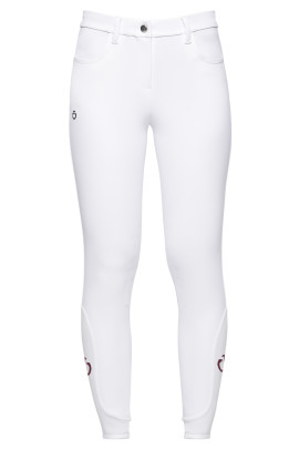 Girls CT Horse And Helmet Riding Breeches White Cavalleria Toscana Girls CT Horse And Helmet Riding Breeches White Cavalleria Toscana