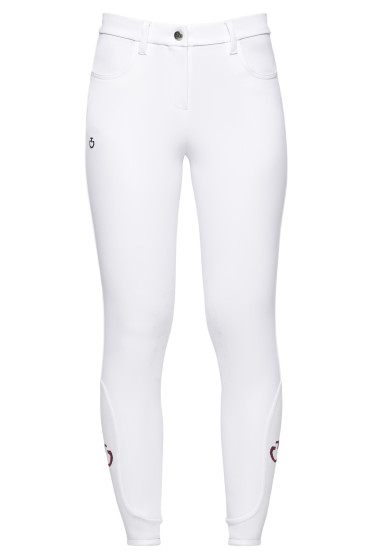 Girls CT Horse And Helmet Riding Breeches White Cavalleria Toscana Girls CT Horse And Helmet Riding Breeches White Cavalleria Toscana