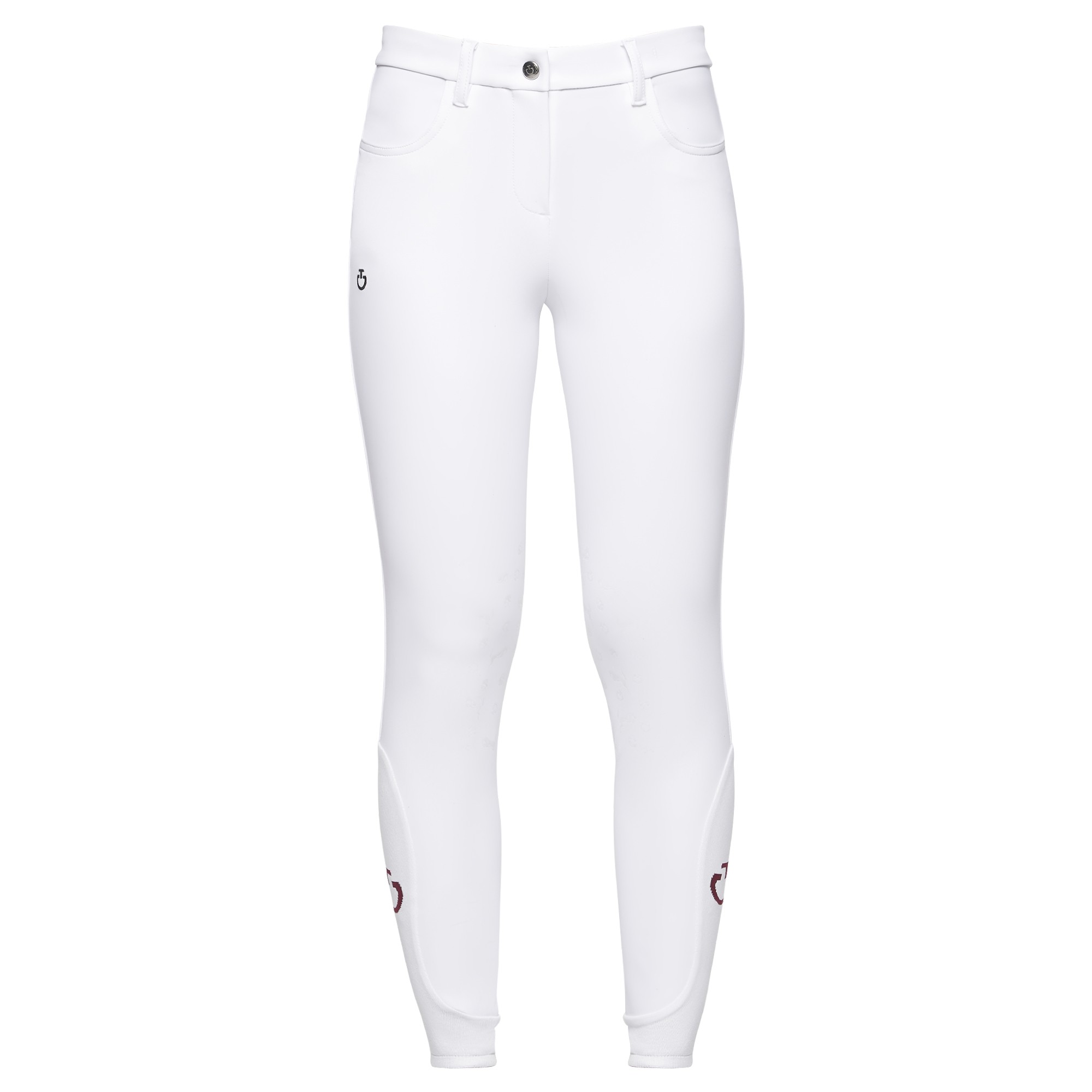 Girls CT Horse And Helmet Riding Breeches White Cavalleria Toscana Girls CT Horse And Helmet Riding Breeches White Cavalleria Toscana