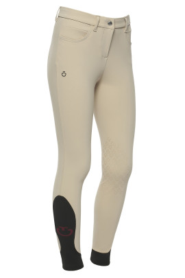 Cavalleria Toscana Girls Color Grip Breeches - Beige