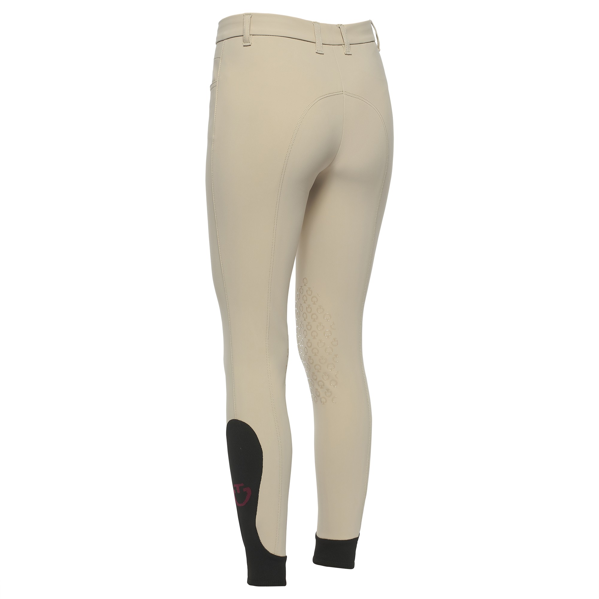 Ridershouse: Cavalleria Toscana Girls Color Grip Breeches Color Beige Ridershouse: Cavalleria Toscana Girls Color Grip Breeches Color Beige