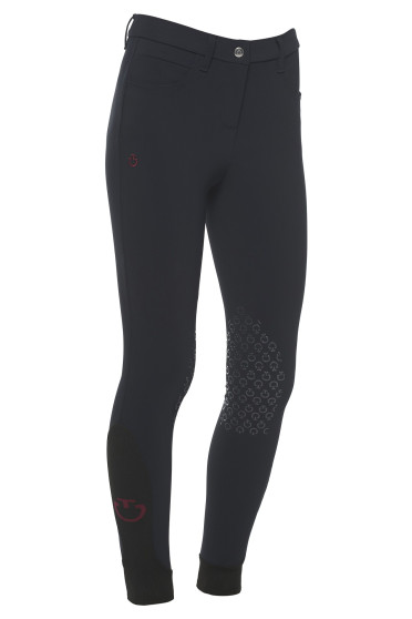 Cavalleria Toscana Meisjes Rijbroek Color Grip - Marine Blauw Cavalleria Toscana Meisjes Rijbroek Color Grip - Marine Blauw