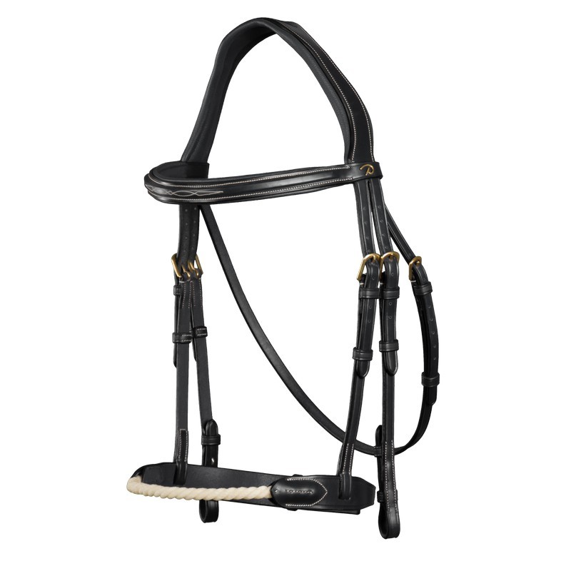 Dyon Rope Noseband Bridle 'D Collection' Dyon Rope Noseband Bridle 'D Collection'