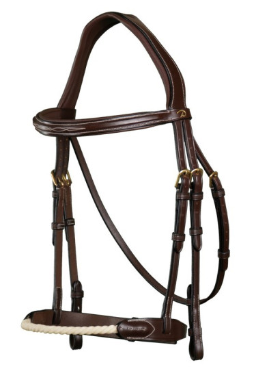 Dyon Rope Noseband Bridle 'D Collection' Dyon Rope Noseband Bridle 'D Collection'