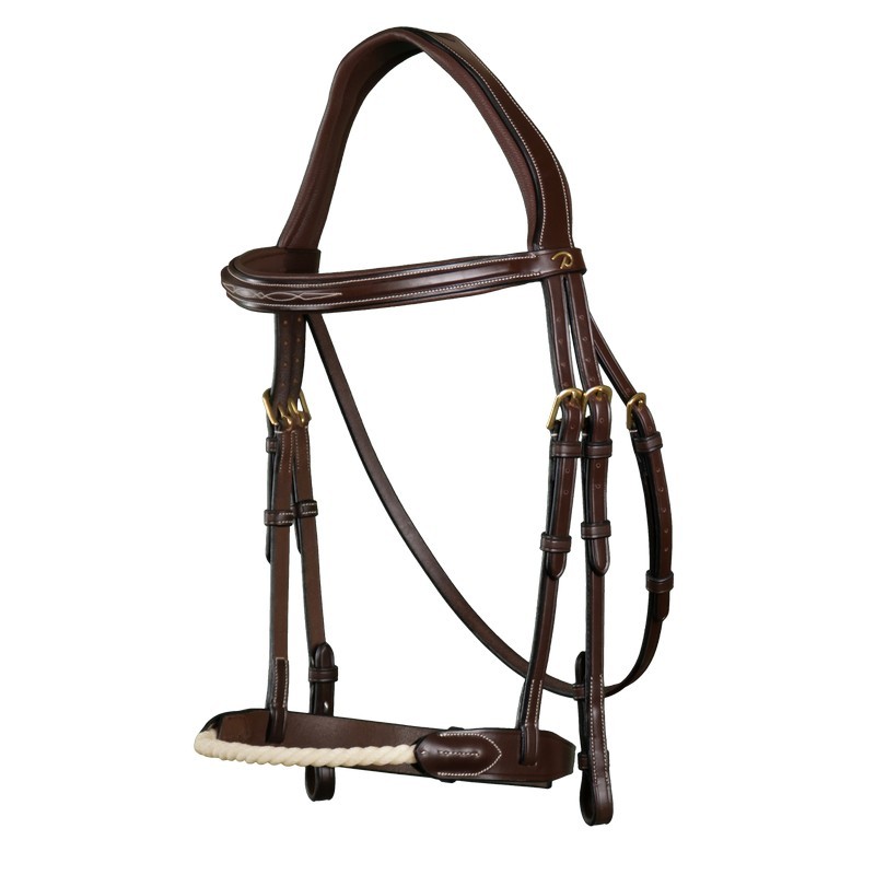 Dyon Rope Noseband Bridle 'D Collection' Dyon Rope Noseband Bridle 'D Collection'