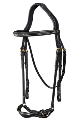 Dyon Adjustable Drop Noseband Bridle 'D Collection' Dyon Adjustable Drop Noseband Bridle 'D Collection'