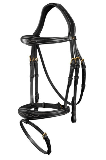 Dyon Anatomic Flash Noseband Bridle 'D Collection' Dyon Anatomic Flash Noseband Bridle 'D Collection'