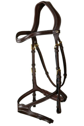 Dyon X Fit Bridle 'D Collection' Dy'on leer: gemaakt van het beste Catalaanse leer gelooid in Iqualada, Spanje met luxe afwerkin Dyon X Fit Bridle 'D Collection' Dy'on leer: gemaakt van het beste Catalaanse leer gelooid in Iqualada, Spanje met luxe afwerkin