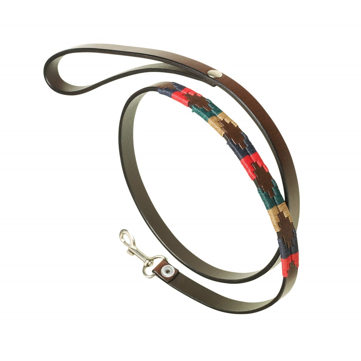 Pampeano Leather Dog Lead Navida
