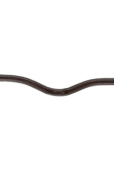 Dyon Flat Leather V-Shaped Browband 'D Collection' Dyon Flat Leather V-Shaped Browband 'D Collection'