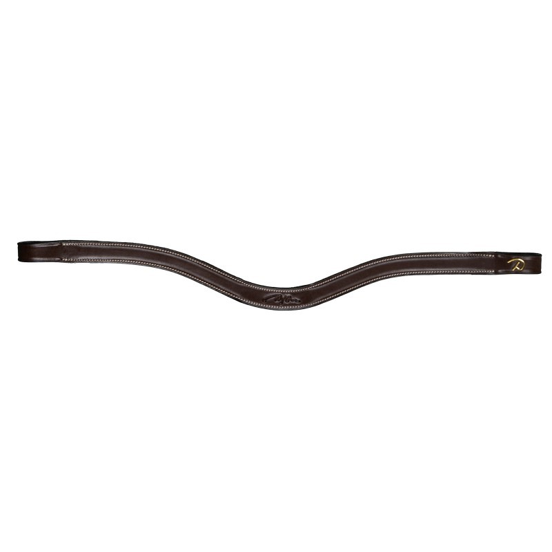 Dyon Flat Leather V-Shaped Browband 'D Collection' Dyon Flat Leather V-Shaped Browband 'D Collection'