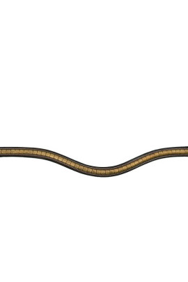 Dyon Brass Clincher V-Shaped Browband 'D Collection' Dyon Brass Clincher V-Shaped Browband 'D Collection'