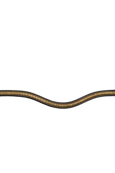 Dyon Brass Clincher V-Shaped Browband 'D Collection' Dyon Brass Clincher V-Shaped Browband 'D Collection'
